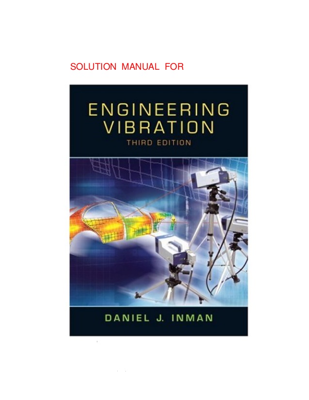 Engineering Vibration Inman Solution Manual